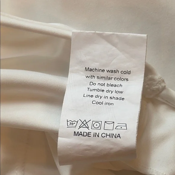 Tennis Dress, white, size medium - Picture 9 of 9